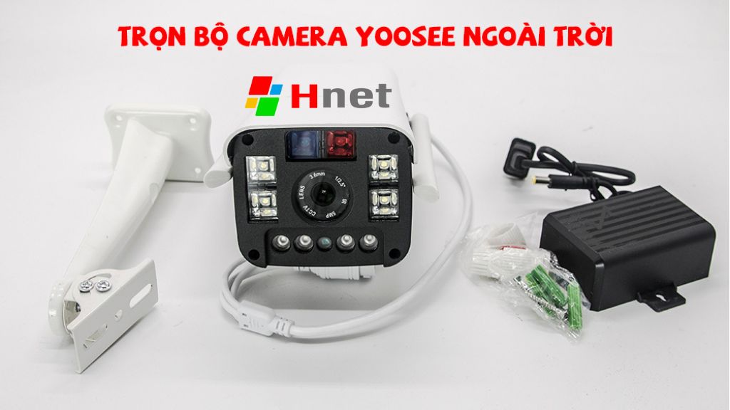 Chuẩn bị đầy đủ trước khi lắp camera Yoosee ngoài trời