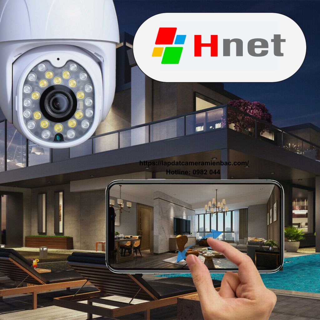 Hướng dẫn lắp camera Yoosee ngoài trời tại nhà