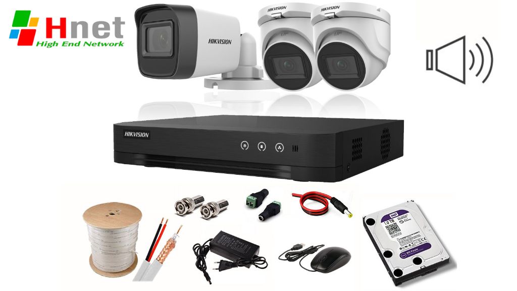 Trọn Bộ Camera âm thanh Hikvision gồm những gì?