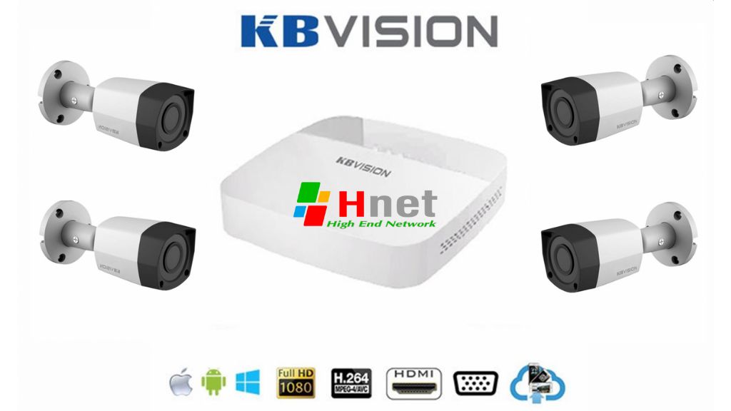 Trọn Bộ Camera KBVision thích hợp để lắp đặt cho những công trình nào?