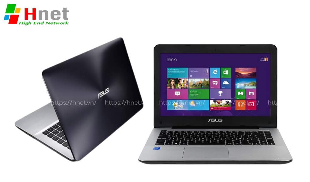 Thiết kế của Laptop ASUS 455L i3