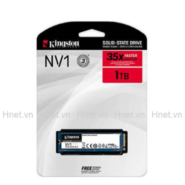 Ổ cứng SSD 1TB Kingston NVMe M.2 PCIe