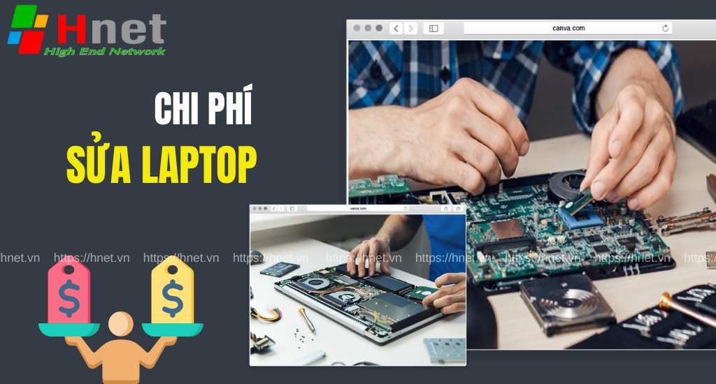 Chi phí sửa chữa Laptop Dell