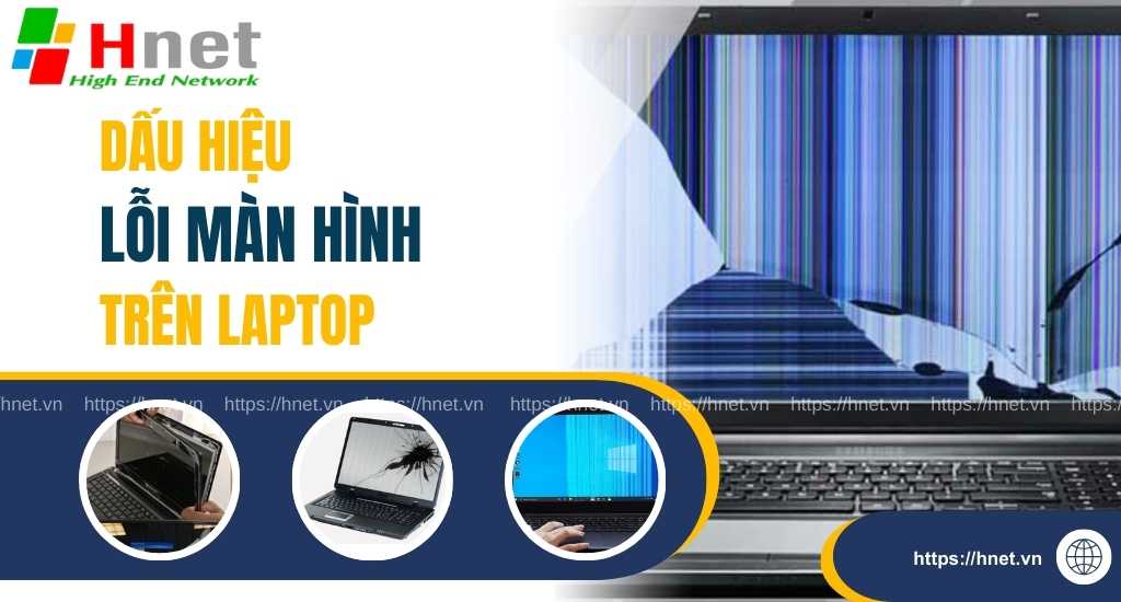 Dấu hiệu cho thấy cần thay màn hình Laptop Dell