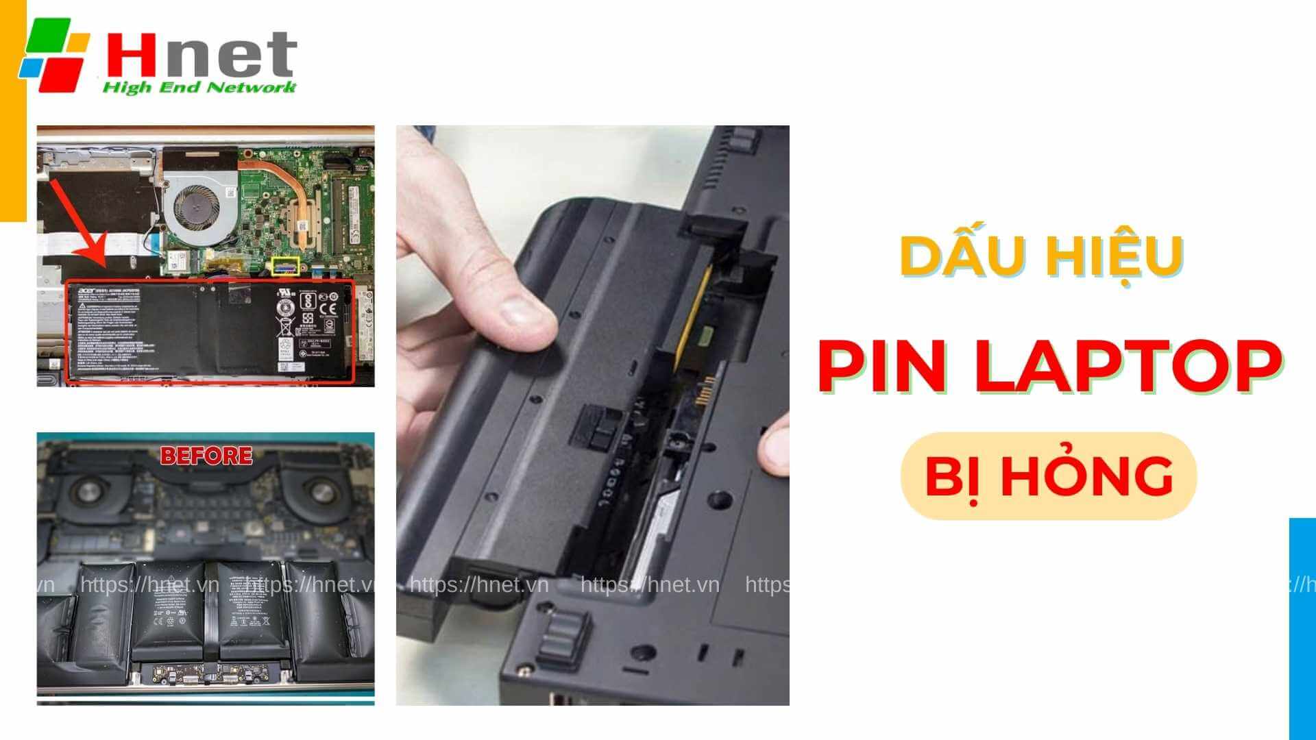 Các dấu hiệu cho thấy pin laptop Acer bị hỏng