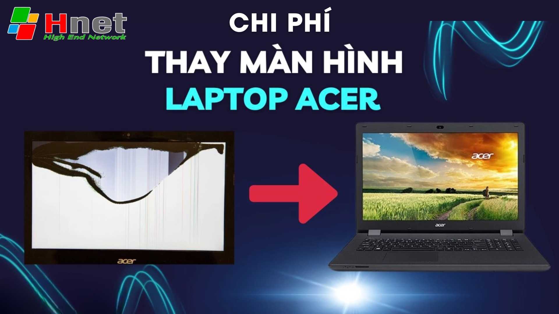 Chi phí để thay màn hình laptop Acer