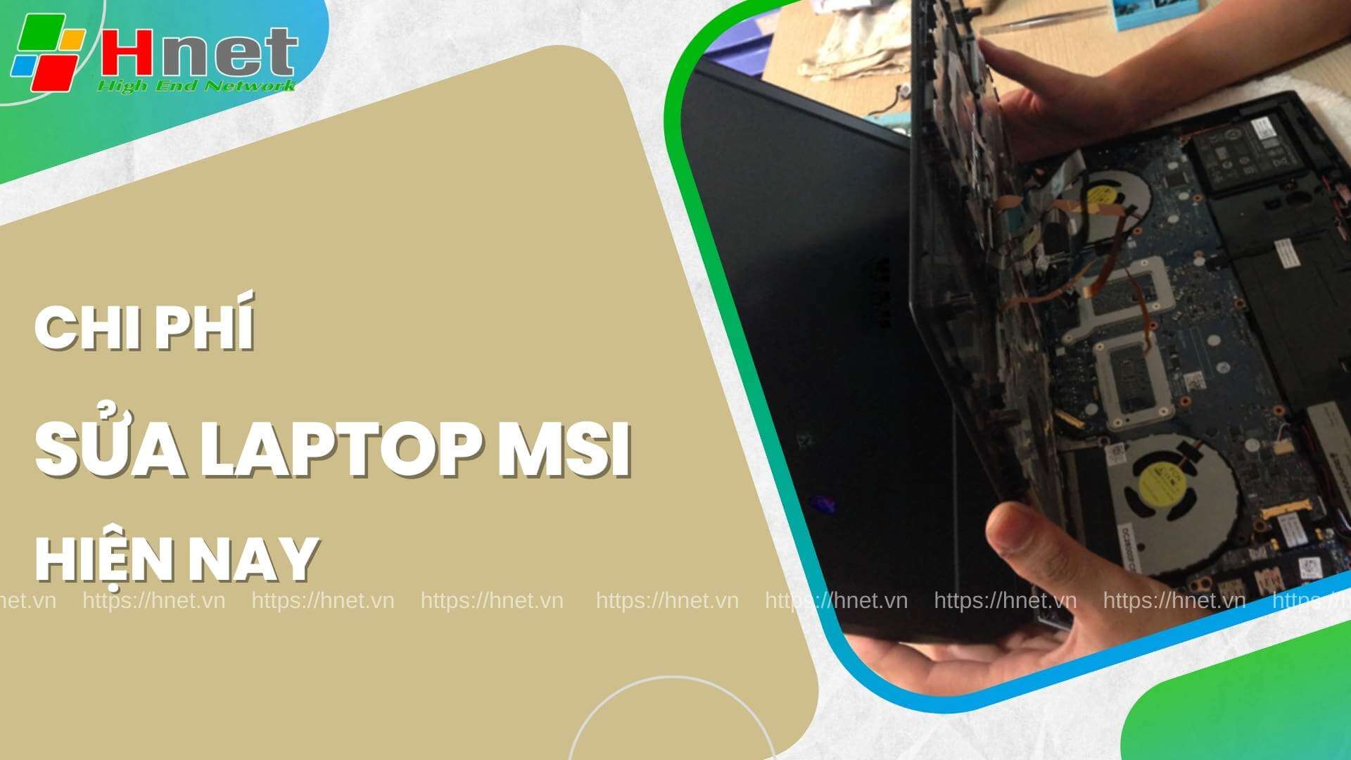 Chi phí sửa Laptop MSI là bao nhiêu