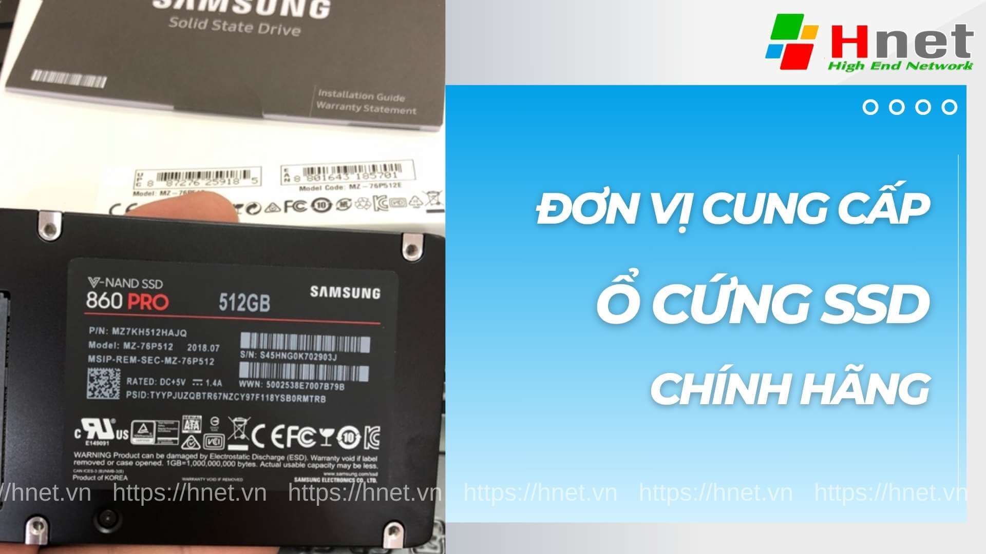 Địa chỉ cung cấp ổ cứng SSD 480GB - 512GB chính hãng