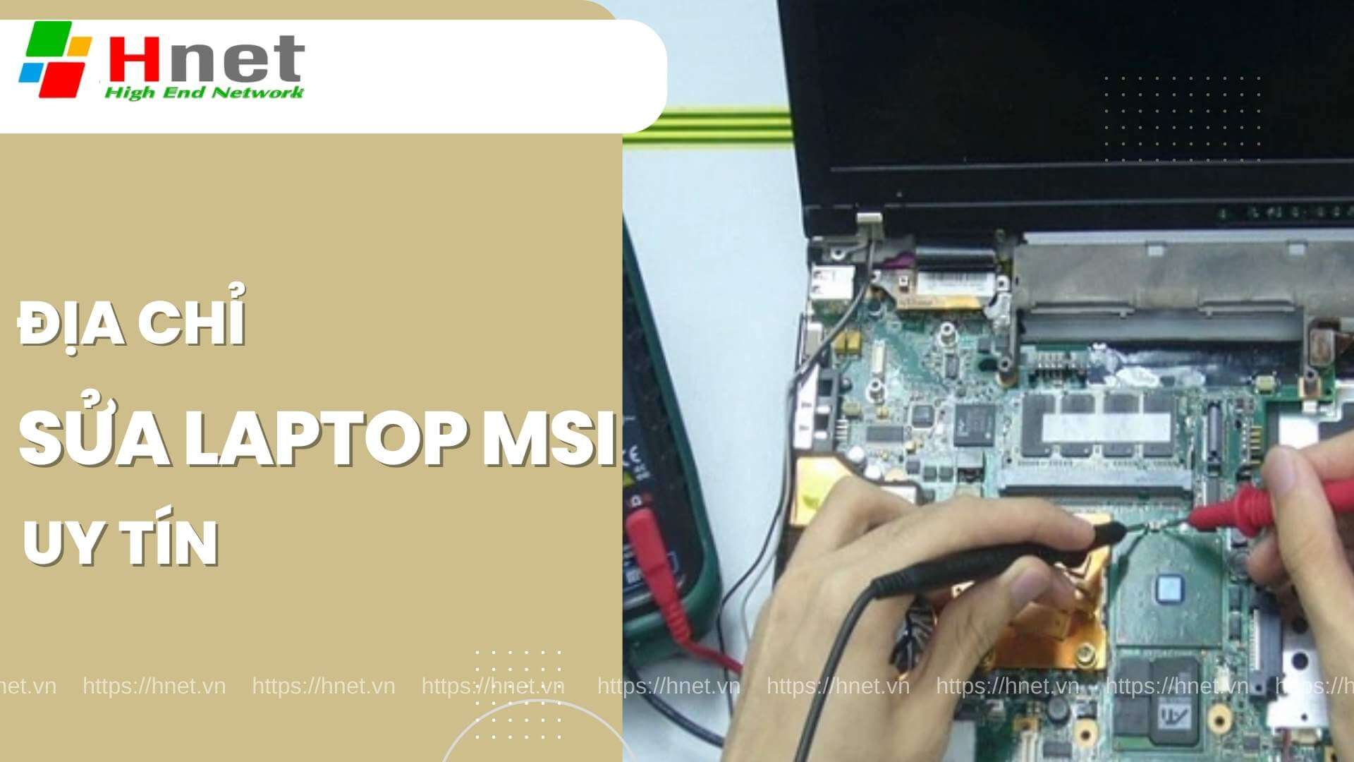 Giới thiệu đơn vị sửa laptop MSI chuyên nghiệp