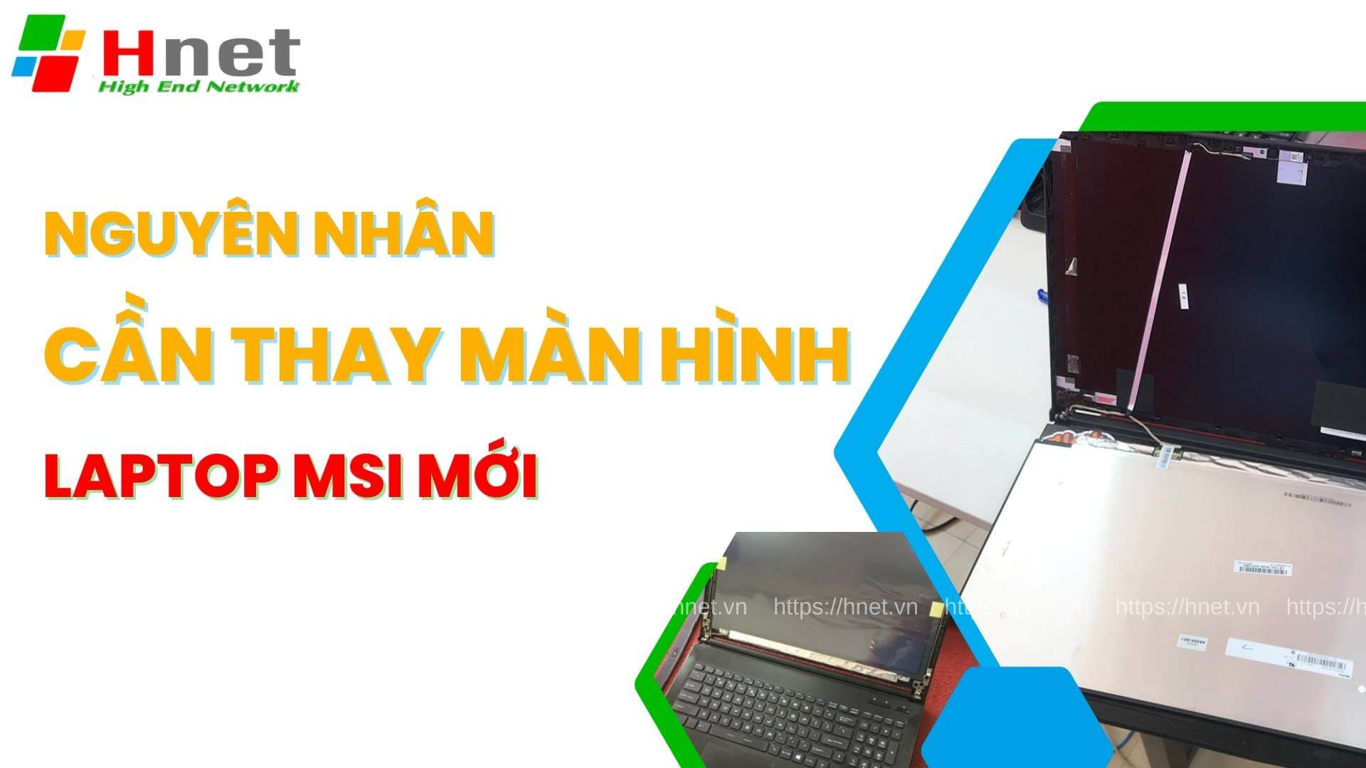 Nguyên nhân cần thay màn hình laptop MSI