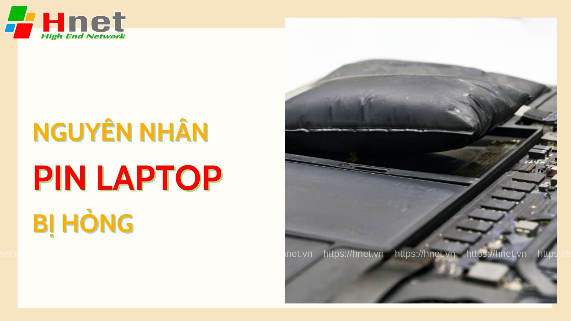 Nguyên nhân và dấu hiệu cho thấy pin Laptop bị hỏng