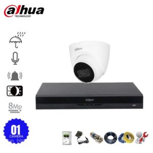 Bộ 1 Camera IP Dahua 8MP - chất lượng hình ảnh 4K