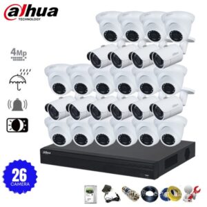 Bộ 26 camera IP Dahua 4MP phân giải 2K+