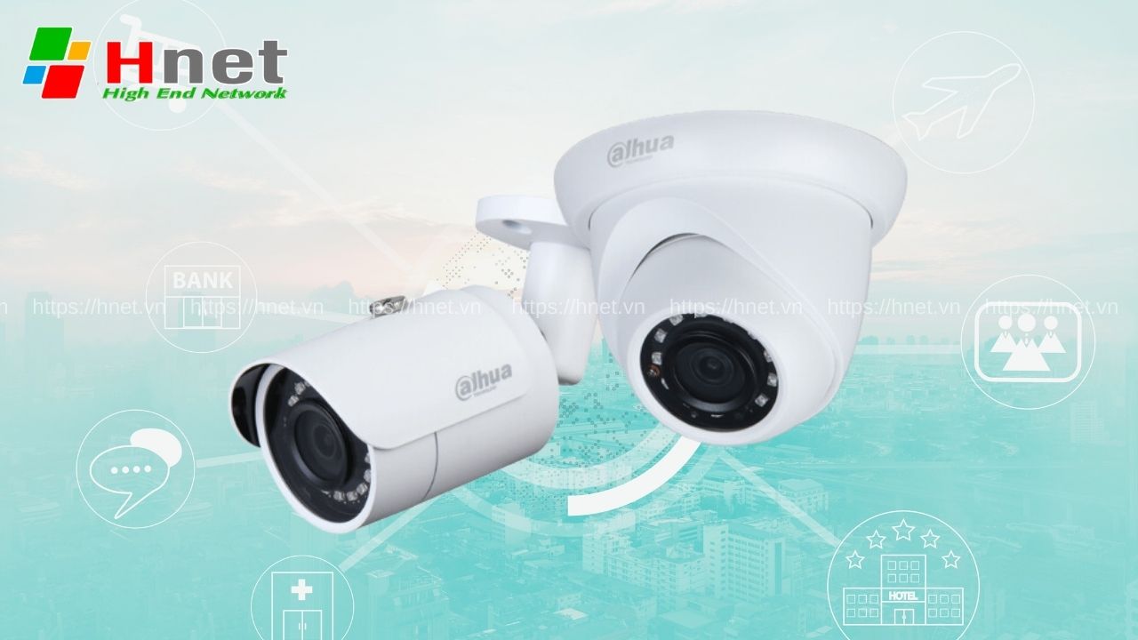 Bộ camera IP Dahua 4MP phù hợp với nhiều công trình khác nhau