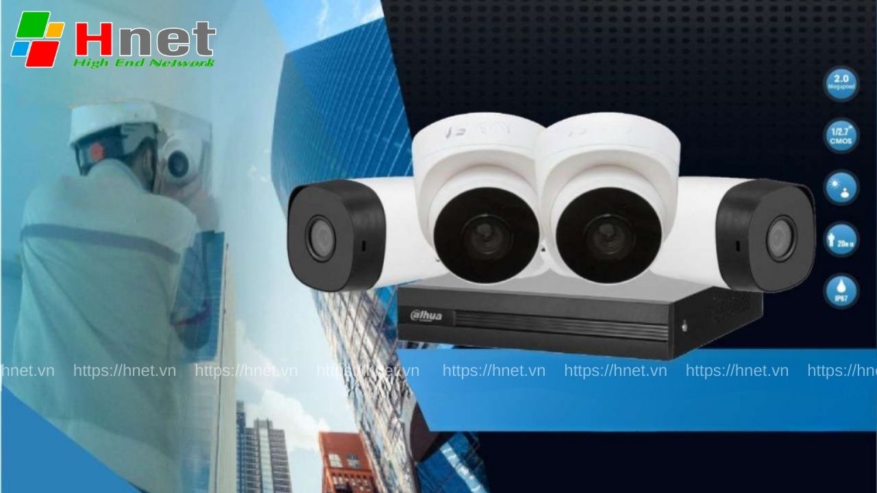 Các đặc điểm nổi bật của bộ 4 camera giám sát