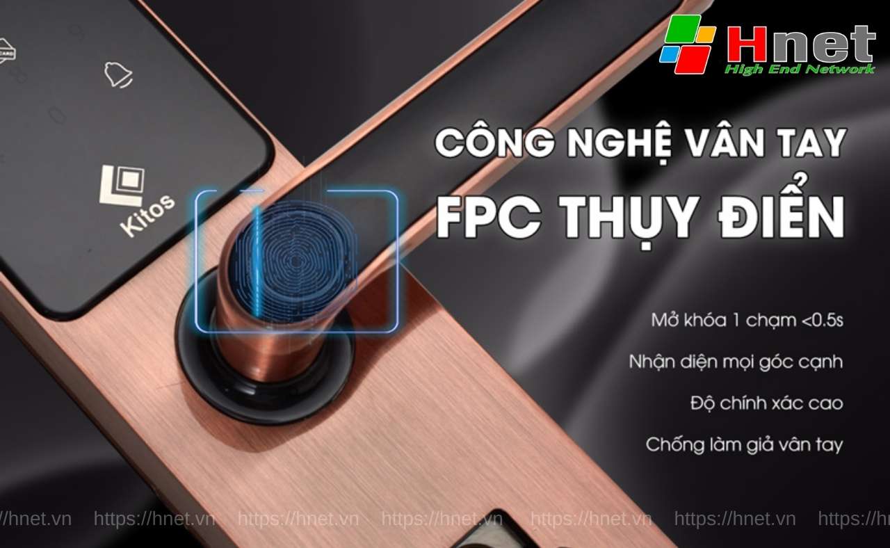 E3 Pro trang bị công nghệ quét vân tay thông minh