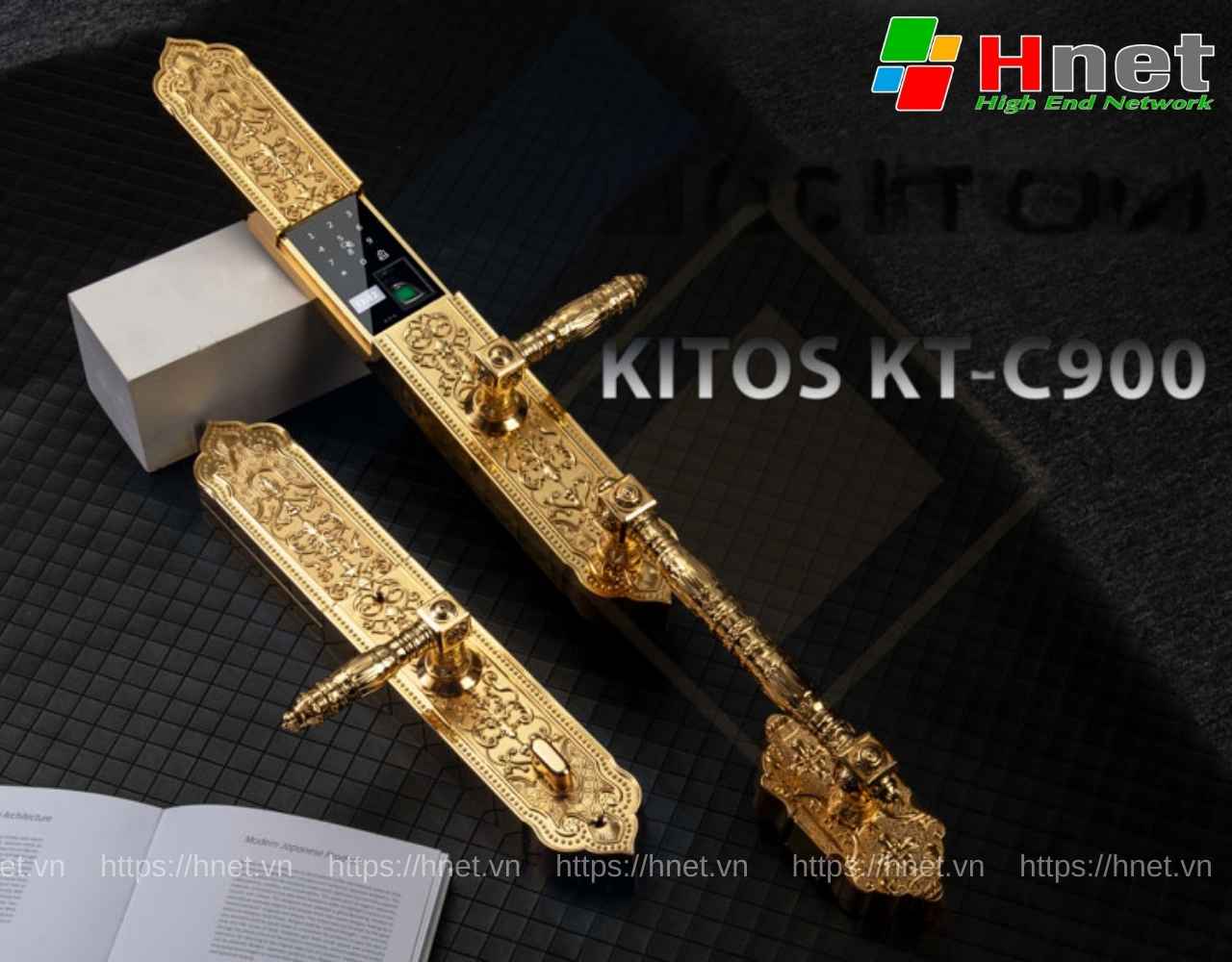 Khoá thông minh Kitos KT-C900 có thiết kế sang trọng