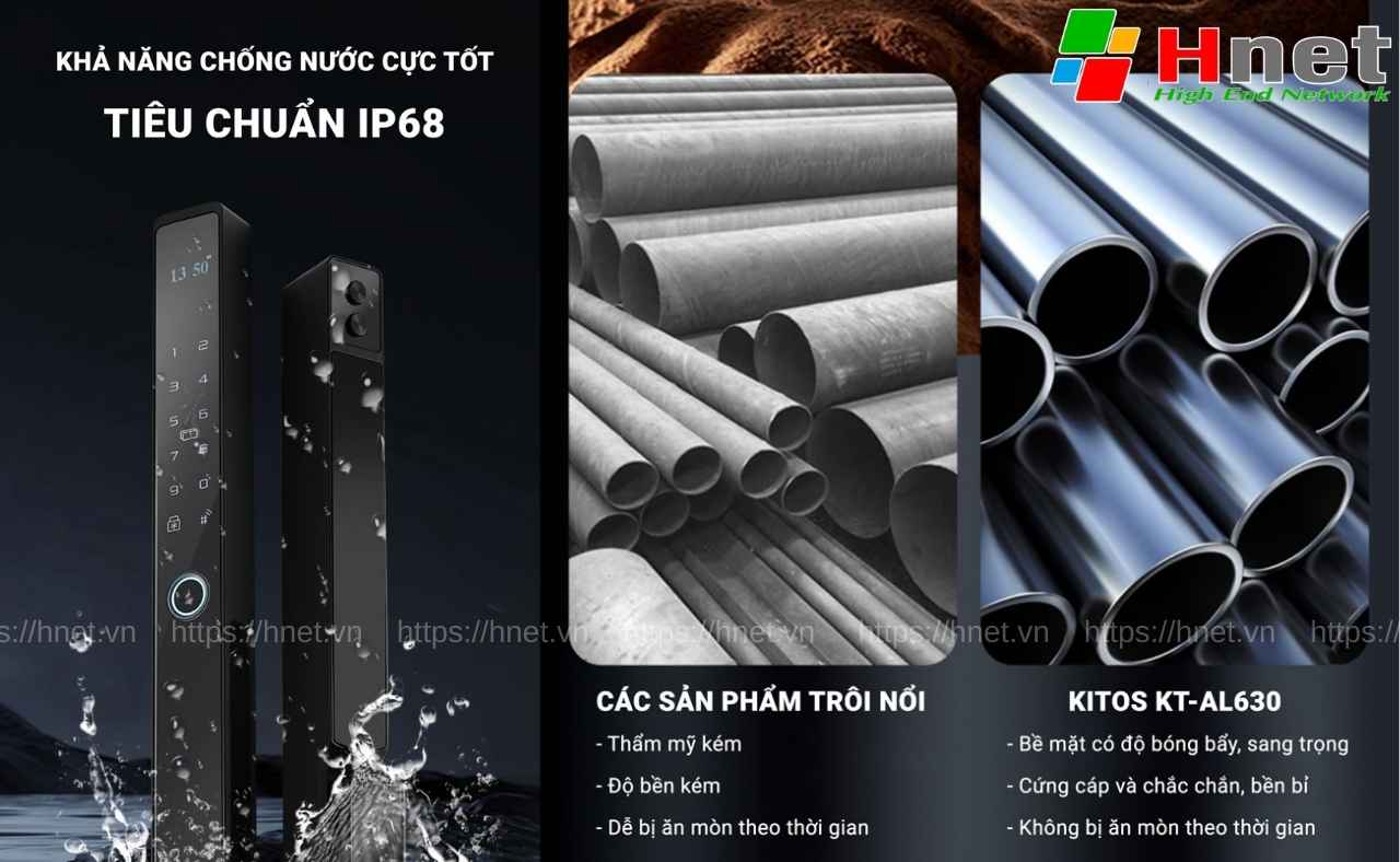 Kitos AL110 được làm từ các chất liệu cao cấp và bền bỉ