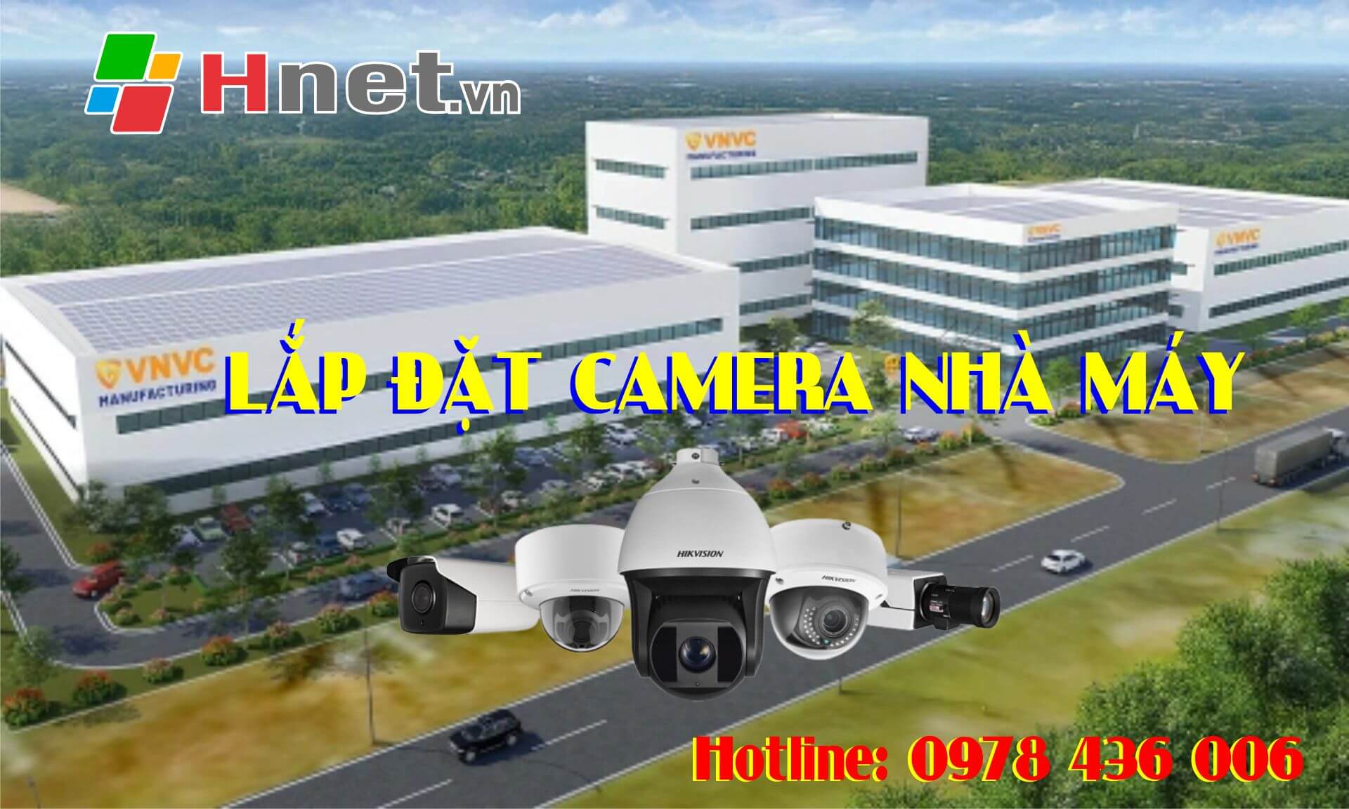 Lắp camera nhà máy